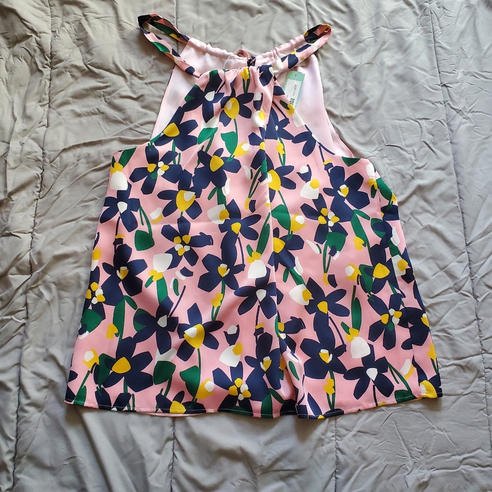 Trina Turk Halter Blouse